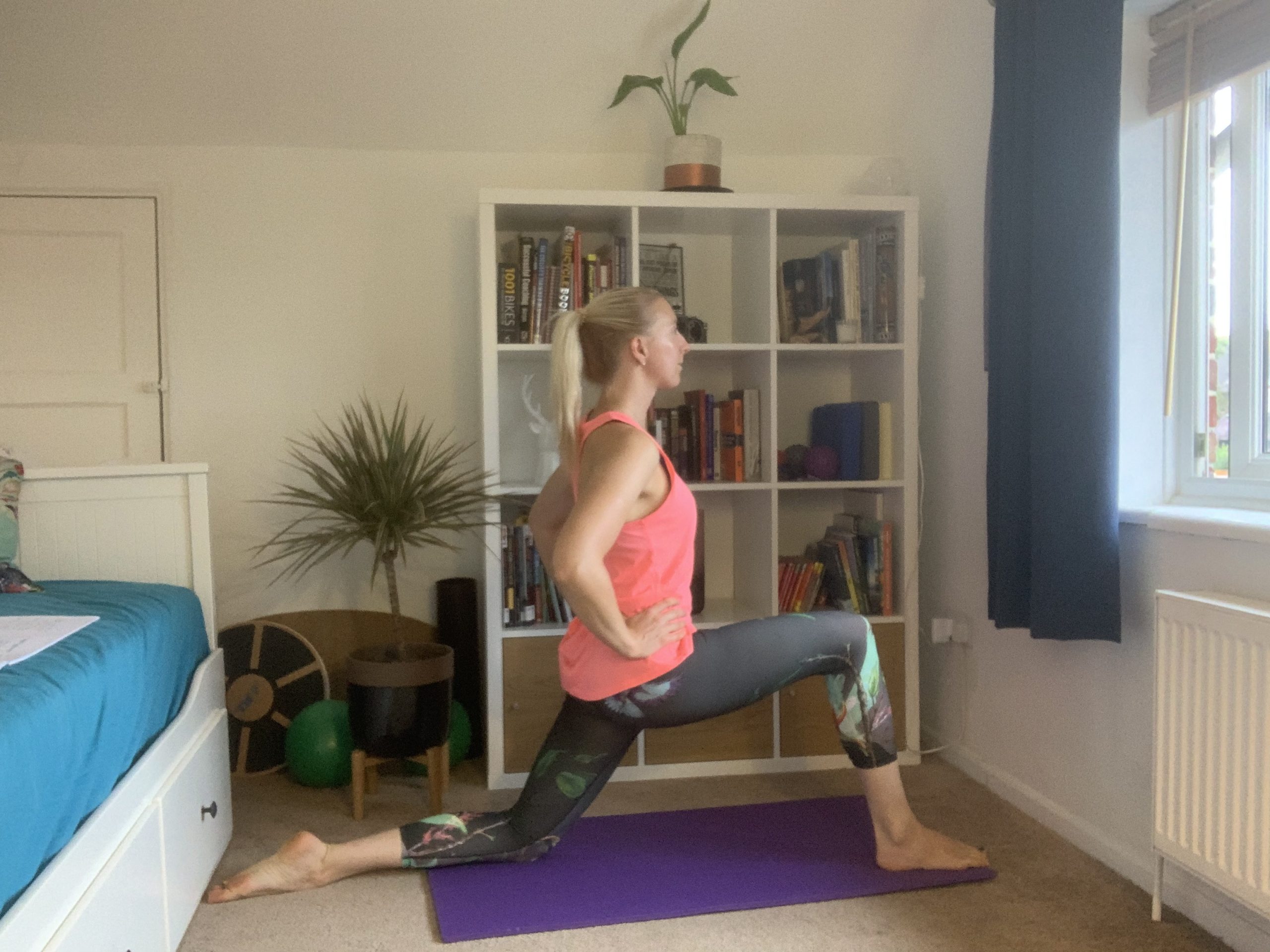 Pilates for tight hips