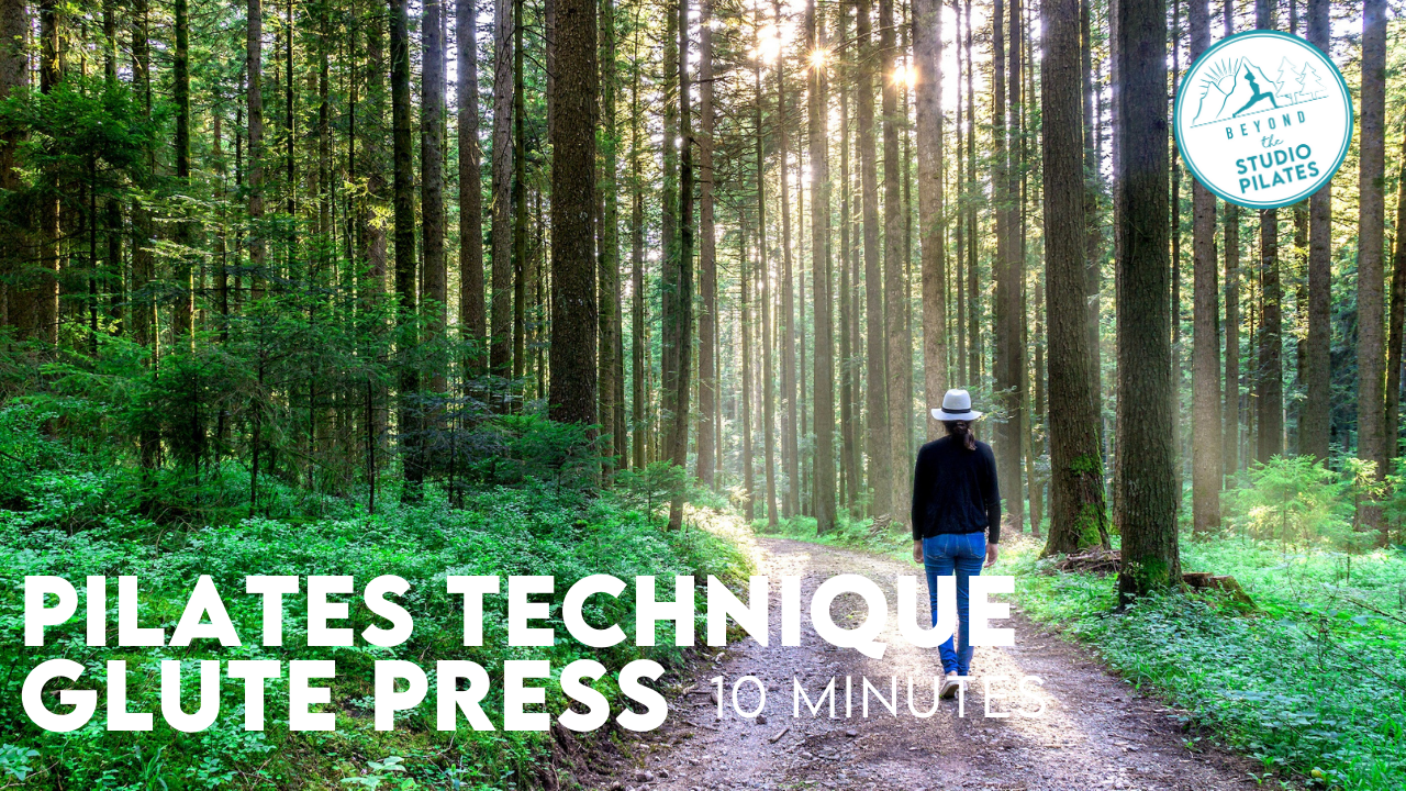 Pilates Technique – Glute Press