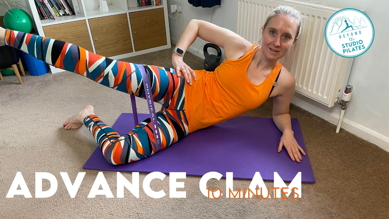 Pilates technique – advance clam