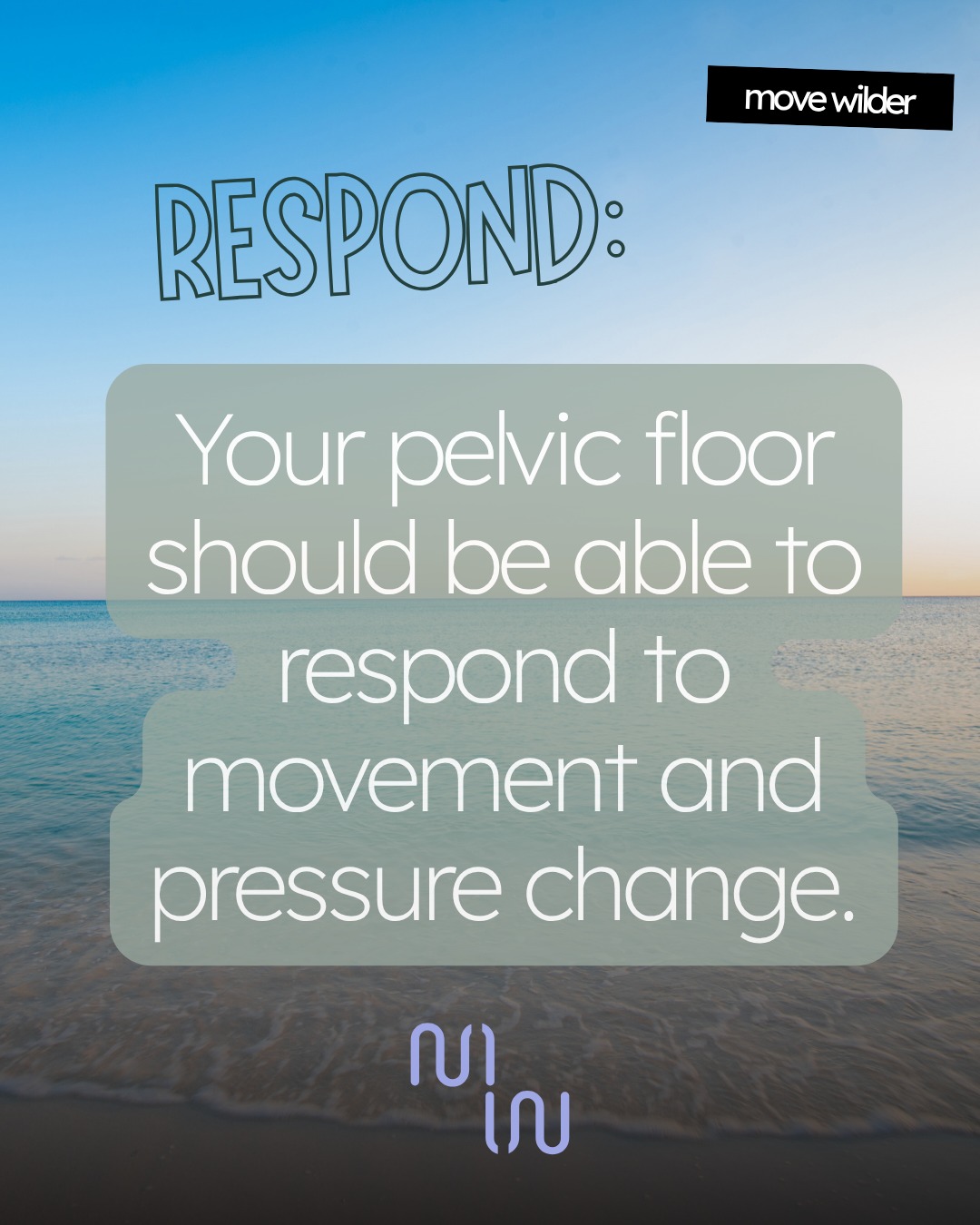 Your pelvic floor needs to be able to respond to the demands of movement and pressure changes. More tension may feel safer but isn’t always the best option.
For example when you bend your legs, the sit bones widen and so this lengthens the pelvic floor. 
Try sitting down with your pelvic floor switched on, how does the movement feel? 
Now try it and don’t squeeze the pelvic floor? 
Let me know in the comments which feels better?
#pelvicfloorfunction #pelvicfloorexercises #womenshealth #pelvichealth