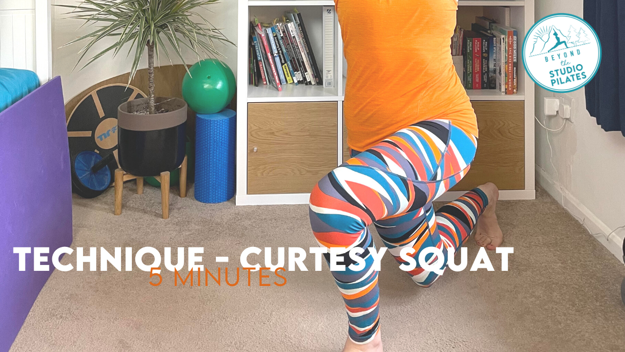 Pilates Technique – Curtesy Squat