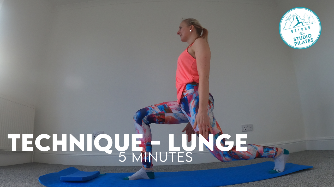 Pilates Technique – Lunges
