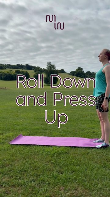 Master the Roll Down & Press Up! 💪
Want to improve your core strength and spinal mobility? Try adding the Roll Down and Press Up to your routine! Here’s how:

Roll Down
Stand tall with feet hip-width apart, arms relaxed by your sides.

Inhale deeply. As you exhale, slowly tuck your chin to your chest.

Roll down vertebra by vertebra, letting your arms dangle, until your hands reach toward the floor.

Pause at the bottom, letting your neck and shoulders relax.

Inhale. As you exhale, slowly roll back up, stacking each vertebra until you’re upright again.

Press Up
Lie face down on your mat, hands under your shoulders, legs extended.

Engage your core and glutes.

Press through your hands to lift your chest off the mat, keeping your hips grounded.

Look forward gently, opening through your chest and stretching your spine.

Lower back down with control.

Tips:

Move slowly and with control.

Focus on your breath.

Repeat each exercise 5–8 times.

Try these moves for a healthy spine and stronger core! #FitnessTips #Mobility #CoreStrength
